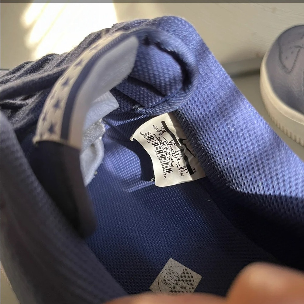 Blue n White Starred AF1 - Picture 5 of 5